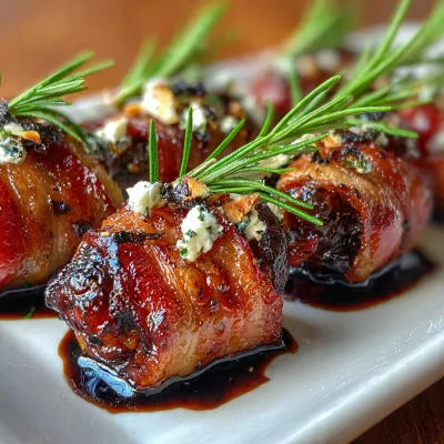 Bacon-Wrapped Dates