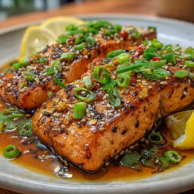 Easy Honey Garlic Salmon
