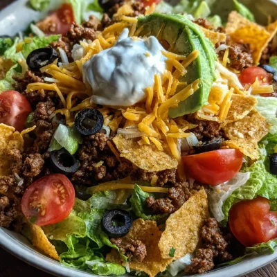 Dorito Taco Salad Easy