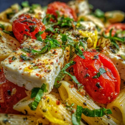 Baked Feta and Tomato Pasta