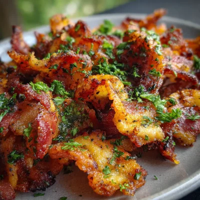 Air Fryer Twisted Bacon