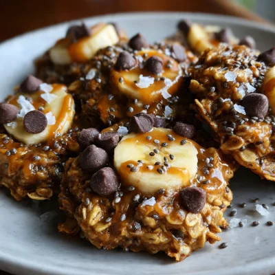 Healthy No Bake Oatmeal Cookies