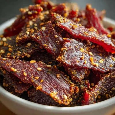 Air Fryer Beef Jerky