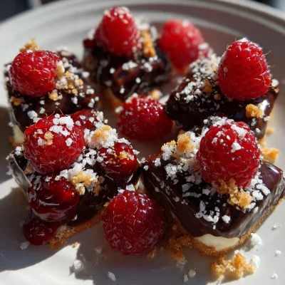 Raspberry Jam Chocolate Bites