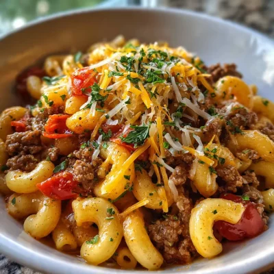 Savory Homemade Hamburger Helper