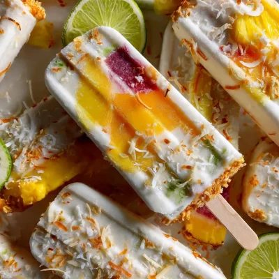 Coconut Cream Popsicles