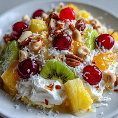 Hawaiian Cheesecake Fruit Salad