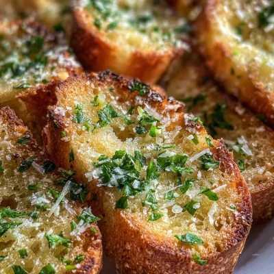 Easy Garlic Bread Ritz Bits