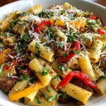 Sausage Pepper Pasta