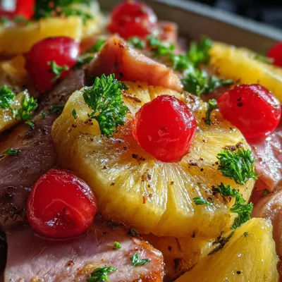 Brown Sugar Pineapple Ham Bake