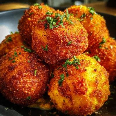 Golden Cheese Balls