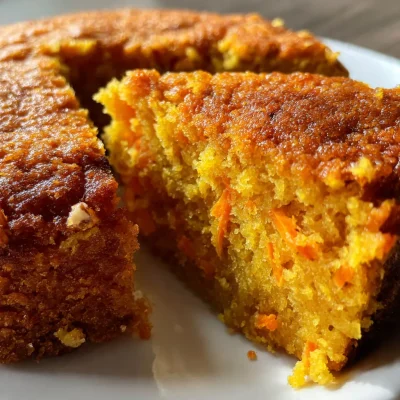 Steamed Carrot Pudding Cake