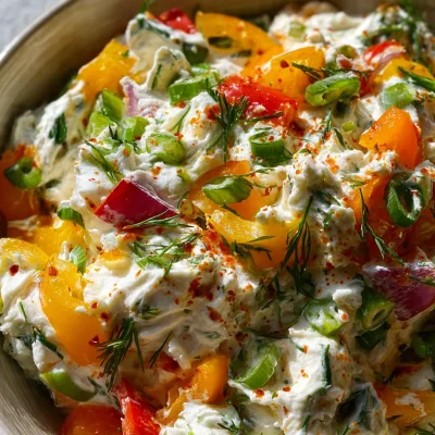 Veggie Cream Cheese Spread