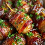 Bacon Wrapped Smokies Brown Sugar