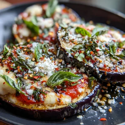 Eggplant Pizza Air Fry