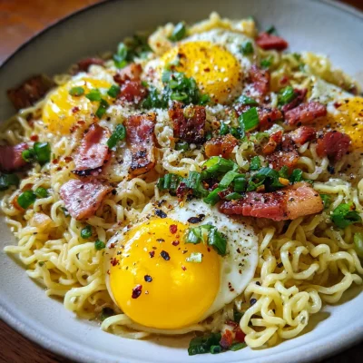 Ramen Carbonara Classic Twist