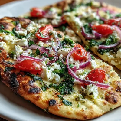 Feta Spring Flatbreads