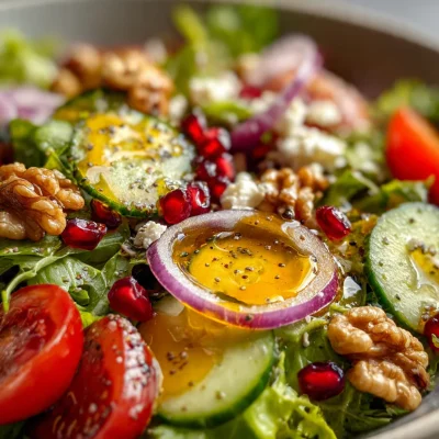 Christmas Honey Mustard Salad