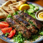 Lebanese Kafta Kebabs